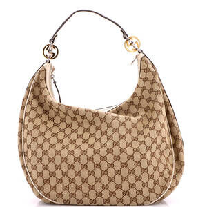 Gucci Large Twins Hobo GG Canvas